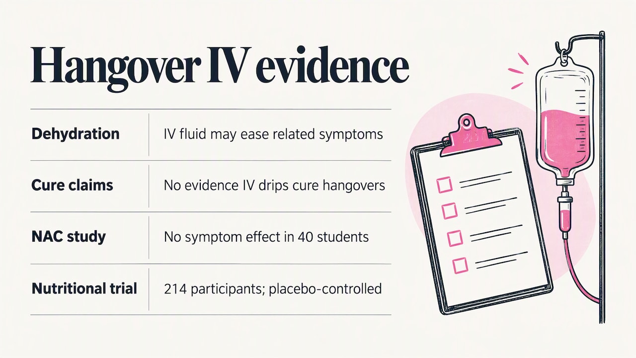 Does it work? What the evidence says — overview diagram